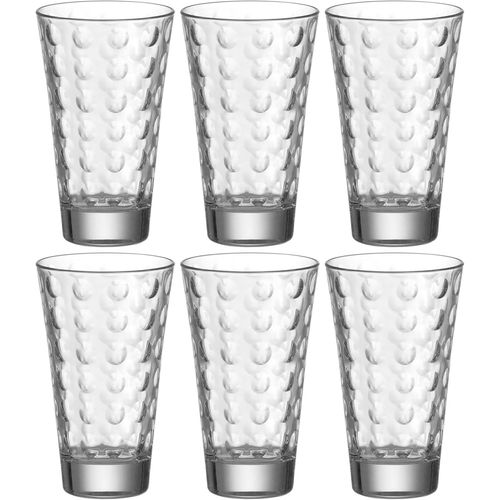 SHIBA-Leonardo 86709 Optic Set de 6 Verre Long Drink Transparent[334]