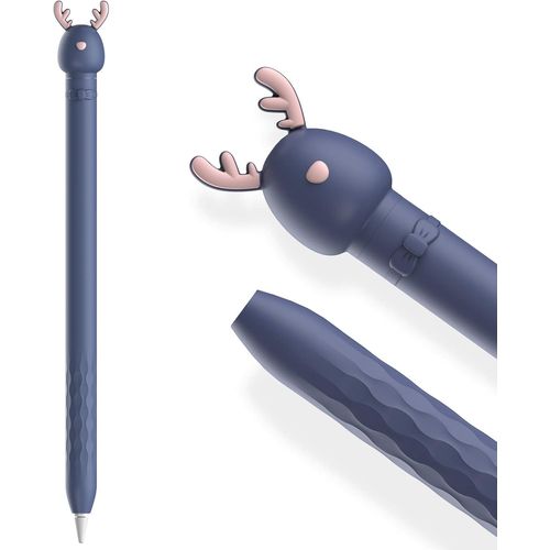 Shiba-Ahastyle Mignon Dessinée Coque Pour Apple Pencil 1ère Génération, Silicone Souple Case Cover Accessoires Protection Apple Pe[1