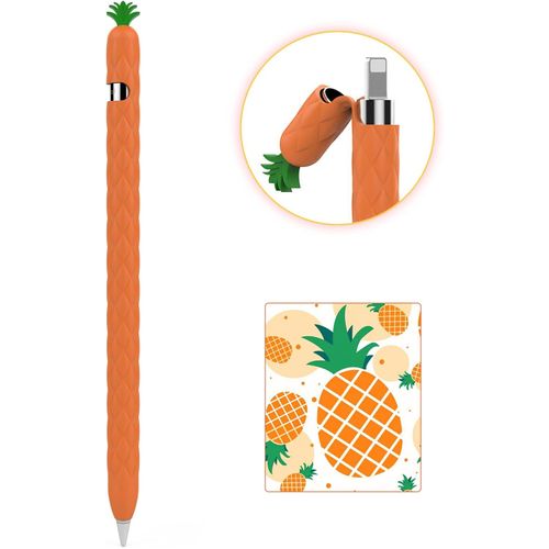 Shiba-Ahastyle Fruits Design Coque Pour Apple Pencil 1ère Génération, Silicone Souple Case Cover Accessoires Protection Apple Penc[1