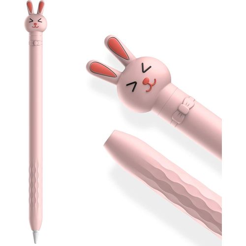 Shiba-Ahastyle Mignon Dessinée Coque Pour Apple Pencil 1ère Génération, Silicone Souple Case Cover Accessoires Protection Apple Pe[1