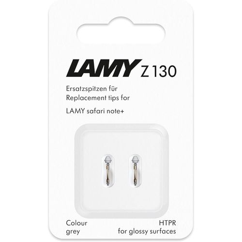 Shiba-Lamy Safari Note+ Pointes De Remplacement Pour Stylet En Grey (2 Pièces) - Pointe Remplaçable Lamy Z130 - Pointes De Stylet [8