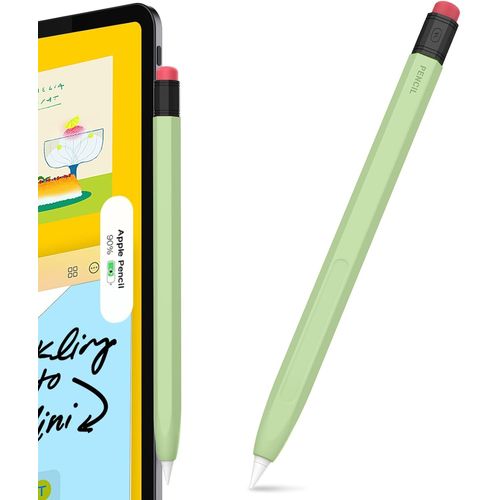 Shiba-Ahastyle Trousse Classique Pour Apple Pencil 2ème Génération, Housse De Protection En Silicone Pour Apple Pencil, Compatible[9