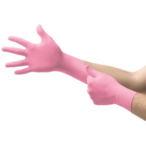 Shiba-Micro-Touch Nitrafree Gants Jetables Sans Latex, Gants Nitrile Non Poudrés, Gants Medical Et Examen, Protection Chimique Et [2