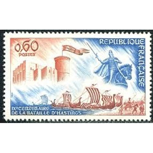 9ème Centenaire De La Bataille De Hastings Année 1966 N° 1486 Yvert Et Tellier Luxe