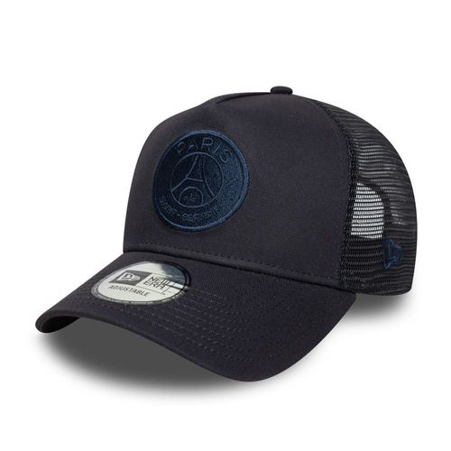 Casquette New Era 9forty A-Frame Trucker Adjustable Paris Saint-Germain Football Officiel Tonal Bleu Marine