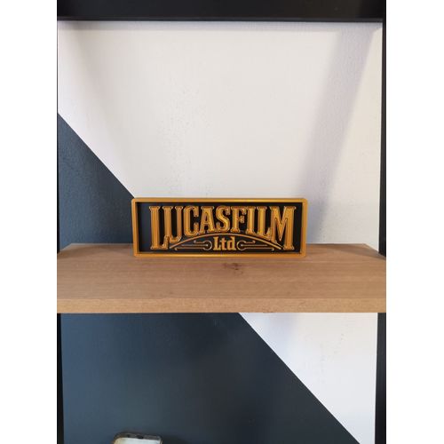 Plaque Cine 3d / Lucasfilm