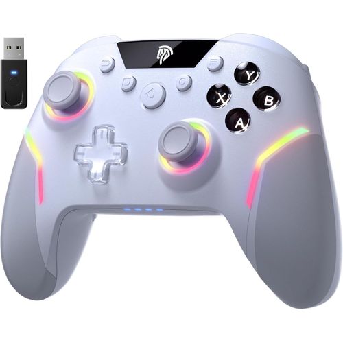 Easysmx X20 Manette Sans Fil - Gâchettes Double Mode, Boutons Mécaniques, Joystick Hall | Pc/Switch/Android/Ios