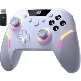 Easysmx X20 Manette Sans Fil - Gâchettes Double Mode, Boutons Mécaniques, Joystick Hall | Pc/Switch/Android/Ios