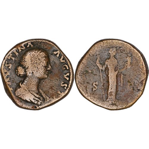Rome - Sesterce - Faustine Jeune - 155 Ad - Fecvnditas - Ric.1638 - 25-194
