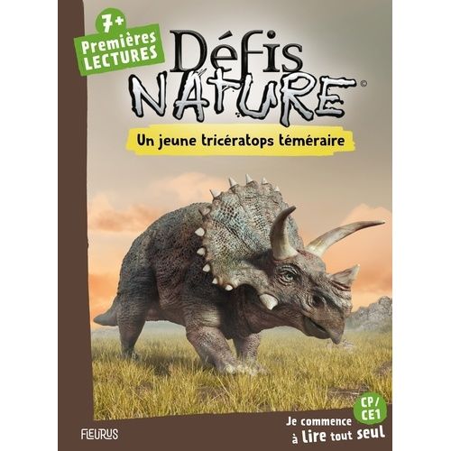 Un Jeune Tricératops Téméraire