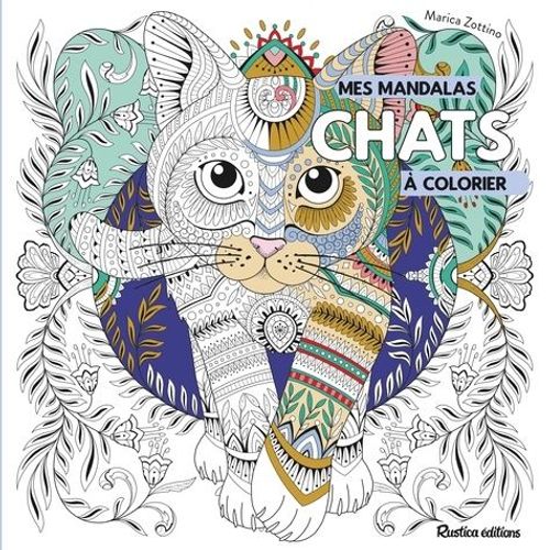 Mes Mandalas Chats À Colorier