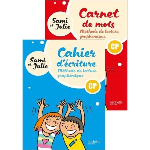 Méthode De Lecture Graphémique Cp Sami Et Julie - 2 Volumes : Cahier D'écriture - Carnet De Mots