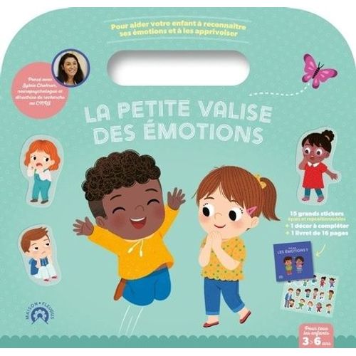 La Petite Valise Des Émotions - Avec 15 Grands Stickers + 1 Décor À Compléter + Livret De 16 Pages