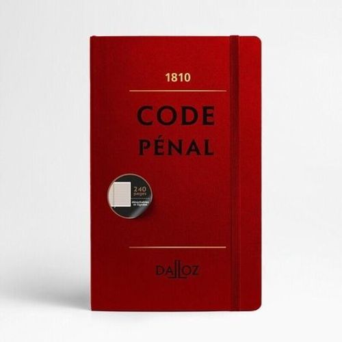 Carnet Code Pénal 1810
