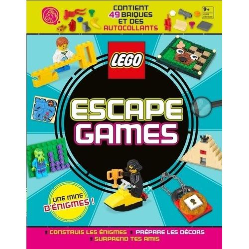 Lego Escape Games - Avec 49 Briques Et Des Autocollants