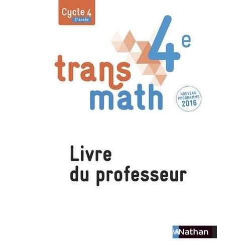 Transmath 4e - Livre Du Professeur
