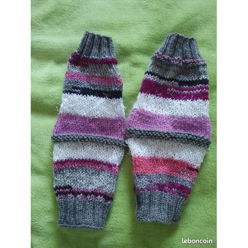 Guêtres Camaïeu Rose Et Gris