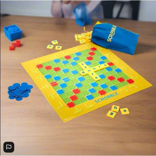 Scrabble Junior Board Game - 2 Levels Of Play!