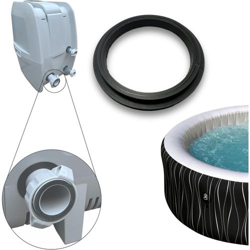 2Pcs Premium Joint en Silicone Souple A - Lay Z Spa, SaluSpa, Coleman et Toutes Les Pompes AirJet et HydroJet