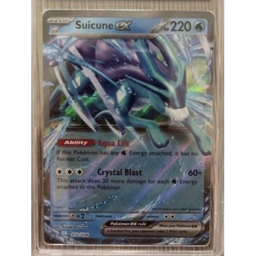 Pokemon Suicune Ex 010 / 034