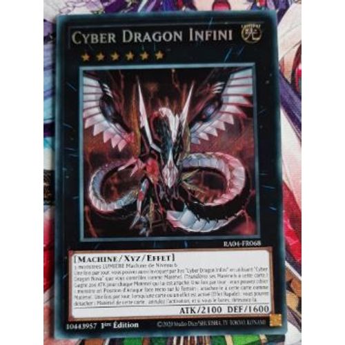Yu Gi Oh Ra04 Fr068 Cyber Dragon Infini Ultra Rare