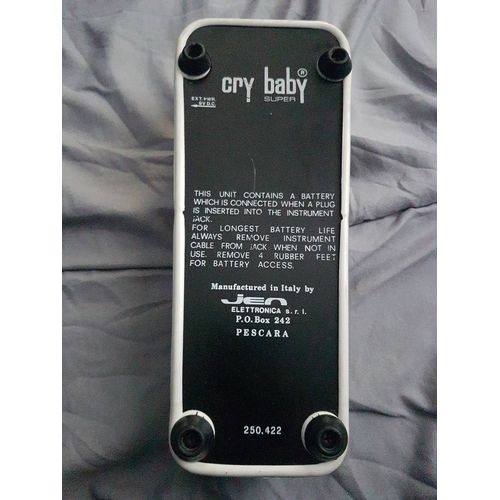 Pédale D'Effet De Guitare    Cry Baby Super 250.422 D'Occasion