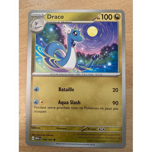 (1056) Draco 148/165 Pokemon 