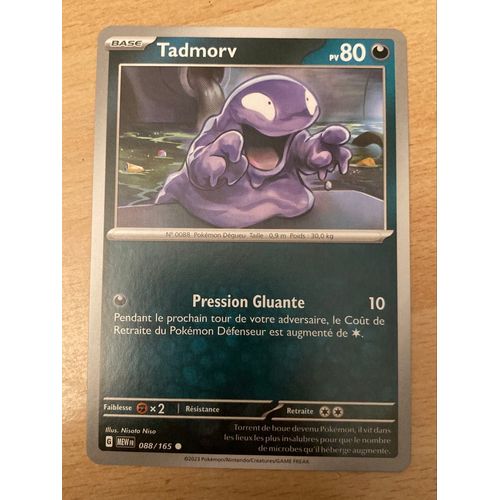 (1124) Tadmorv 88/165 Pokemon 