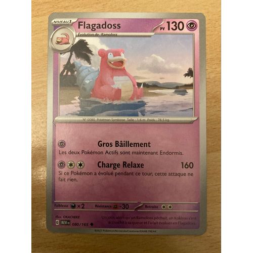 (1243) Flagadoss 80/165 Pokemon 
