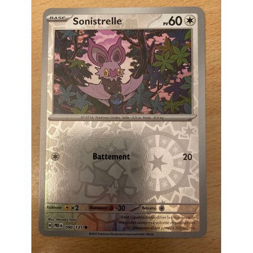 (1030) Sonistrelle 90/131 Pokemon 