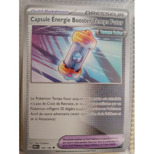 Peu Commune - Pokemon - Faille Paradoxe - Capsule Énergie Booster Temps Futur 164/182