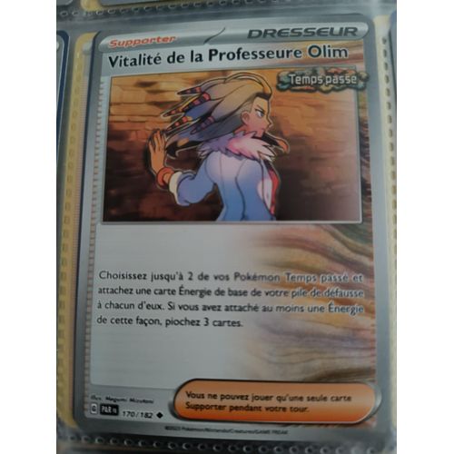 Peu Commune - Pokemon - Faille Paradoxe - Vitalité De La Professeure Olim 170/182