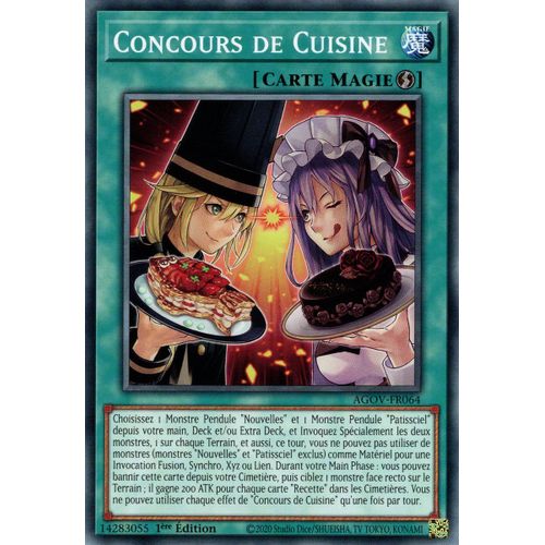 Yu Gi Oh ! Concours De Cuisine Agov-Fr064 Commune En Français