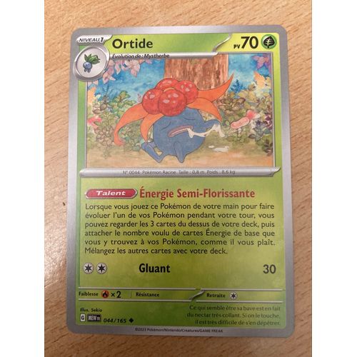 (952) Ortide 44/165 Pokemon 