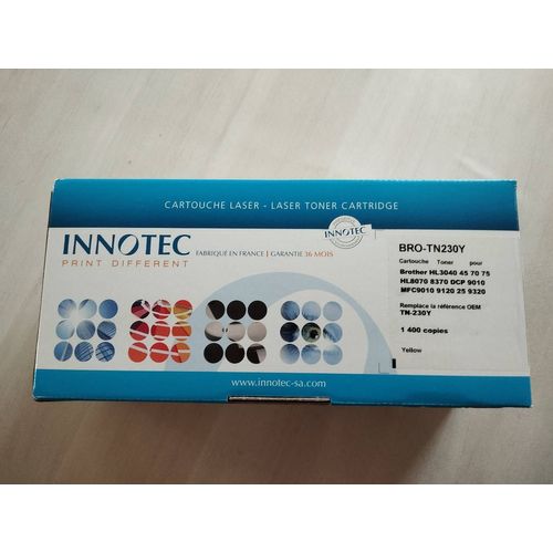 Cartouche BRO-TN 230 Y, yellow toner pour imprimante Brother