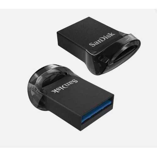 Lot de 2 pièces SanDisk Ultra Fit 64 Go clé USB 3.1 avec jusqu'à 130 Mo/s en Vitesse de Lecture - Pack de 2