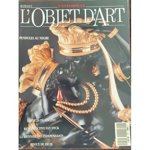 Revue L'Objet D'Art No 241 - Pendules Au Nègre