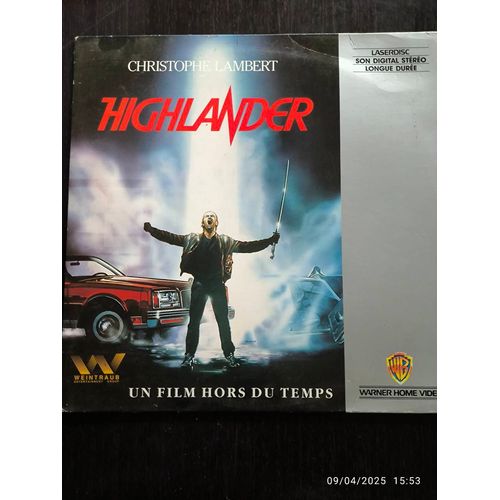 Laser Disc Highlander