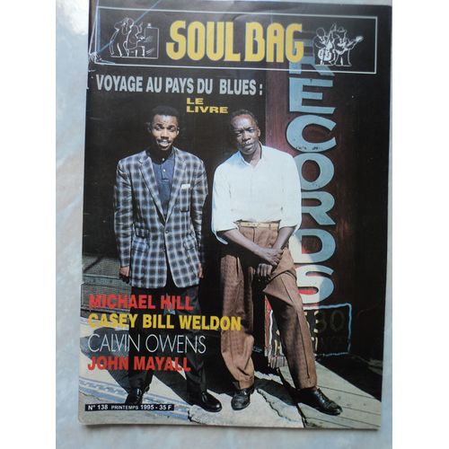 Magazine Soul Bag / N° 138 John Mayall Etc... 1995 Exc.