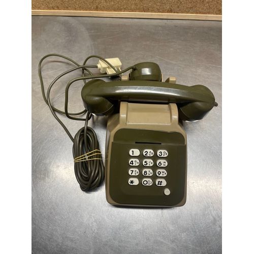 Téléphone fixe Socotel S63 - Ancien vintage -  France Télécom 1979 - Marron