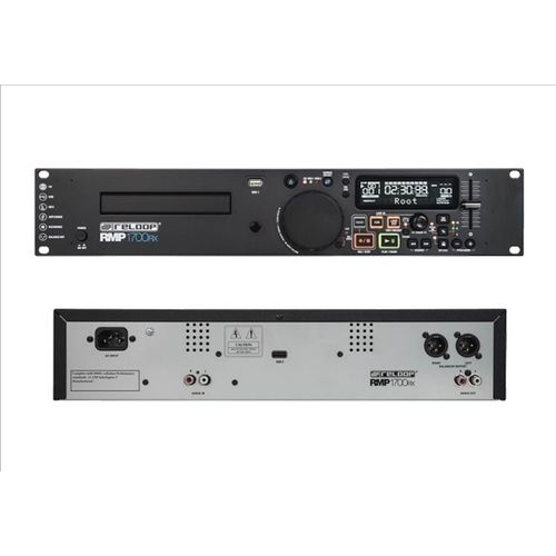 RELOOP RMP1700RX-platine CD-MP3-USB x2