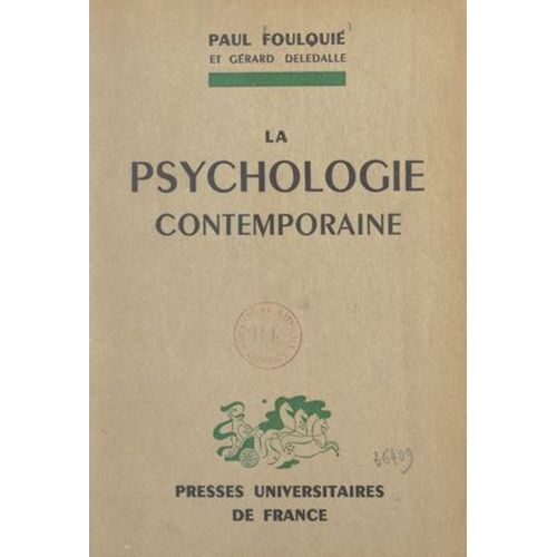 La Psychologie Contemporaine