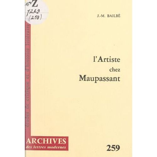 L'artiste Chez Maupassant