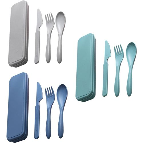 Coffret À Couverts 3 Pièces, Set De Voyage, Fourchettes En Plastique[482]