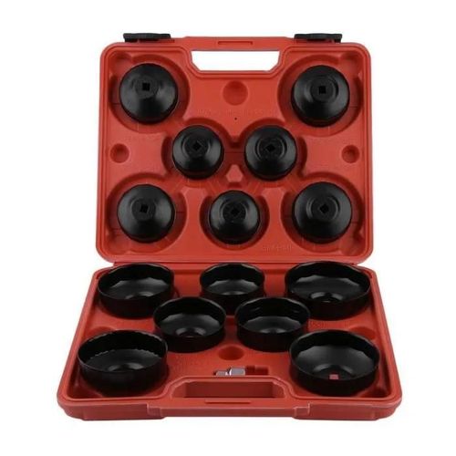 Coffret Clés Cloche Pour Filtre À Huile 15pcs