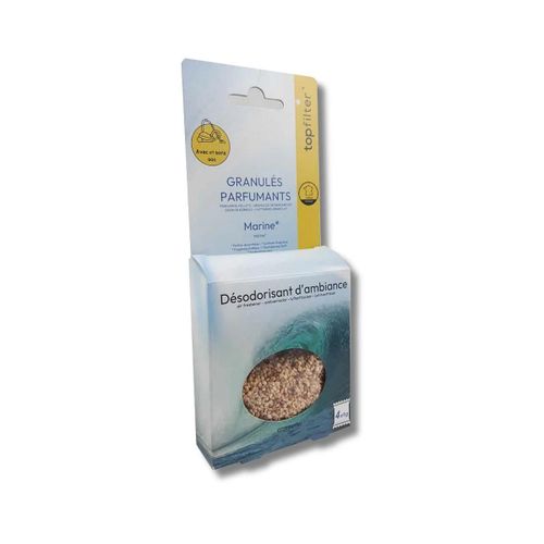 4 Sachets de granulés parfumés pour aspirateur senteur marine TopFilter