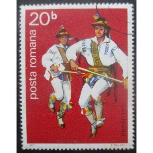 Roumanie N°3072 Danse Populaire Oblitéré