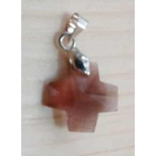 Croix Plaquée Or Cristal Swarovski (Ref D22)