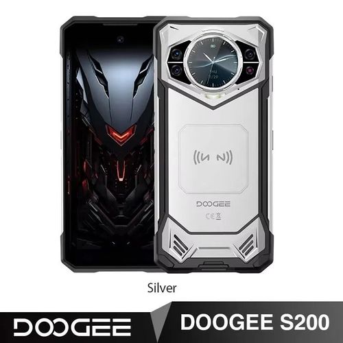 DOOGEE S200 5G Rugged Phone 12/256 Go Dual SIM Argent
