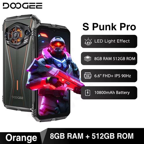 DOOGEE S Punk Pro 8/512 Go Dual SIM Orange